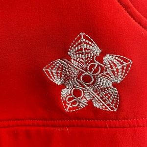 Spyder soft shell jacket. Bright red. Womens XL. Gently used.